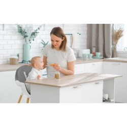 Krzesełko do karmienia Tulano Morsel Grey