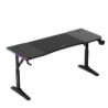 Gaming desk Hero 4.6 RGB Black 160 cm