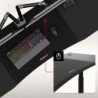 Gaming desk Hero 4.6 RGB Black 160 cm