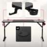 Gaming desk Hero 4.6 RGB Black 160 cm
