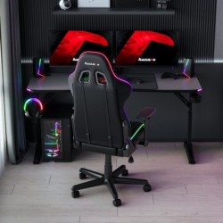 Gaming desk Hero 4.6 RGB Black 160 cm