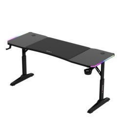 Gaming desk Hero 4.6 RGB Black 160 cm