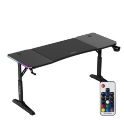 Gaming desk Hero 4.6 RGB Black 160 cm