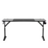 Gaming desk Hero 4.6 RGB Black 160 cm