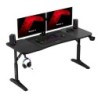 Gaming desk Hero 4.6 Black 160 cm
