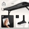 Biurko gamingowe Hero 4.6 Black 160 cm
