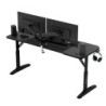 Gaming desk Hero 4.6 Black 160 cm