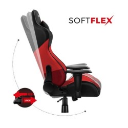 Fotel Gamingowy HUZARO FORCE 6.2  Red Mesh
