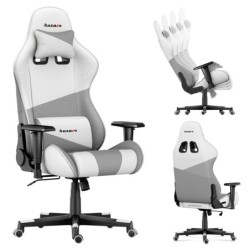 Fotel Gamingowy HUZARO FORCE 6.2  White Mesh