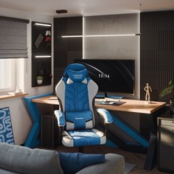 Velour gaming chair Huzaro Force 2.7 Blue