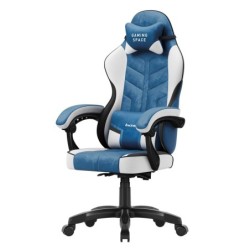 Velour gaming chair Force 2.7 Blue
