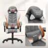 Velour gaming chair Huzaro Force 2.7 Grey