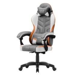 Velour gaming chair Huzaro Force 2.7 Grey