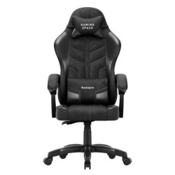 Velour gaming chair Huzaro Force 2.7 Black Carbon