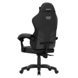 Velour gaming chair Huzaro Force 2.7 Black Carbon