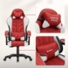 Velour gaming chair Huzaro Force 2.7 Red