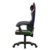 Velour gaming chair Huzaro Force 2.7 RGB Black
