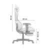 Gaming chair Huzaro Force 5.7 Grey