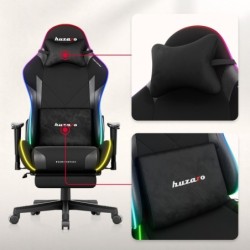 LED gaming chair Huzaro Force 5.7 Black RGB