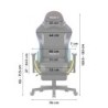 LED gaming chair Huzaro Force 5.7 Black RGB