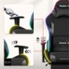 LED gaming chair Huzaro Force 5.7 Black RGB
