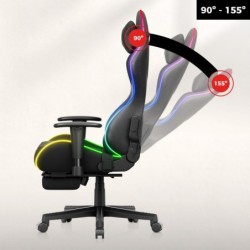 LED gaming chair Huzaro Force 5.7 Black RGB