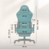 Gaming chair Huzaro Force 5.7 Teal