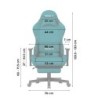 Gaming chair Huzaro Force 5.7 Teal