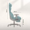Gaming chair Huzaro Force 5.7 Teal