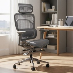 Fotel biurowy z masażem Mark Adler Visioner 8.3 Grey