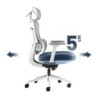 Fotel biurowy z masażem Mark Adler Visioner 6.1 Grey