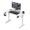 Computer desk with shelf Leader 5.1 White 115 cm