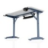 Computer desk with shelf Leader 5.1 White 115 cm