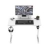 Computer desk with shelf Leader 5.1 White 115 cm