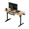 Leader 5.1 Oak 115 cm computer desk with shelf
