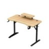 Computer desk with shelf Leader 5.1 Oak 115 cm