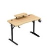 Computer desk with shelf Leader 5.1 Oak 115 cm