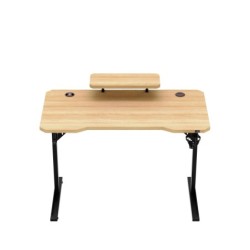 Leader 5.1 Oak 115 cm computer desk with shelf