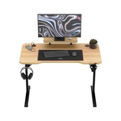 Computer desk with shelf Leader 5.1 Oak 115 cm