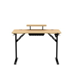 Computer desk with shelf Leader 5.1 Oak 115 cm
