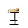 Computer desk with shelf Leader 5.1 Oak 115 cm