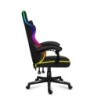 Fotel Gamingowy HUZARO FORCE 4.4 RGB Black Mesh