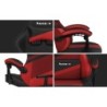 Fotel Gamingowy HUZARO FORCE 4.4  Red Mesh