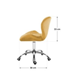 Fotel Biurowy Mark Adler Future 3.0 Mustard Yellow