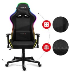 Fotel gamingowy HUZARO Force 6.3 RGB Mesh