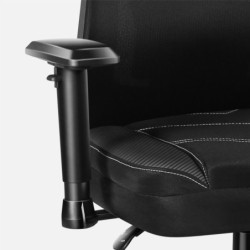 Fotel obrotowy Combat 6.2 Black RGB