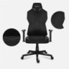 Fotel obrotowy Combat 6.2 Black RGB
