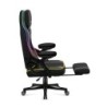 Fotel obrotowy Force 4.6 RGB Black Mesh