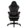 Fotel obrotowy Force 4.6 RGB Black Mesh