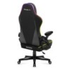 Fotel obrotowy Force 4.6 RGB Black Mesh